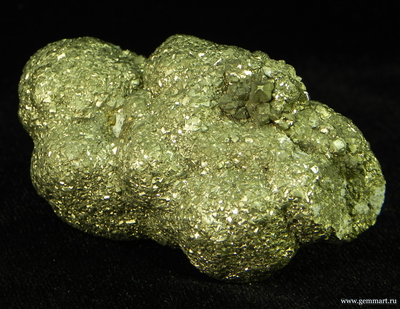 Пирит и марказит, конкреция. Россия. 55*28*20мм