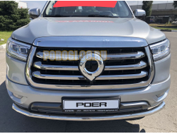 Защита переднего бампера d60 для Great Wall Poer 2021-