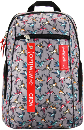 Школьный рюкзак Optimum City 2 RL, колибри