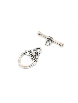 Тогл- замок,  18*12 (19*6) мм