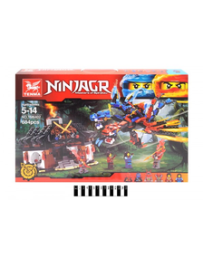 Конструктор NinjaGR 684 эл. TM6402 м