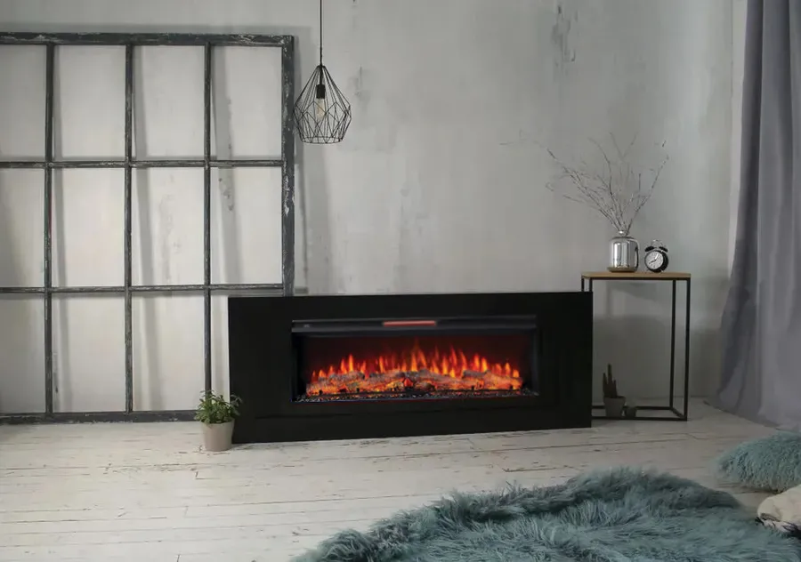 Линейный камин электричесский Лайн