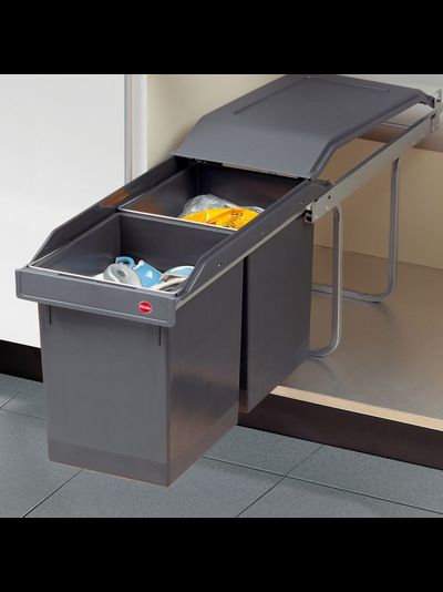ВСТРАИВАЕМОЕ ВЕДРО ДЛЯ МУСОРА 30Л TANDEM HAILO