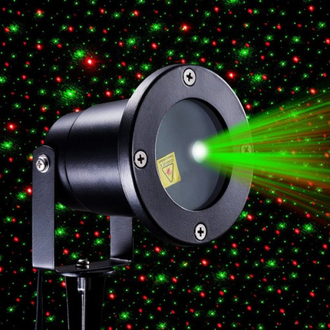 Проектор лазерный уличный точечный цветной XX-LS-027A