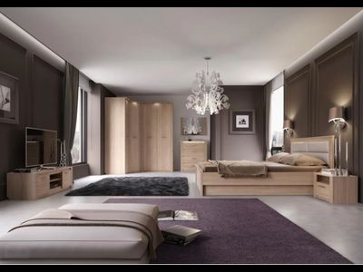 Спальня Элана дуб сонома комплект № 1