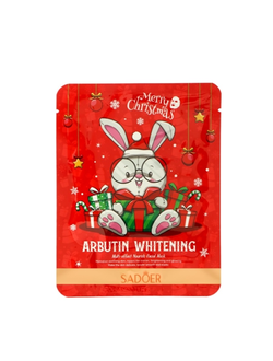 SADOER маска д/лица тканевая с арбутином 25г