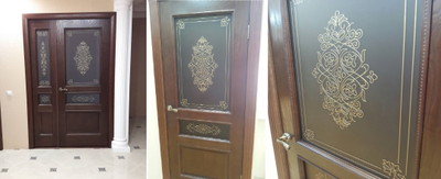 ЛАЙНДОР (УЛЬЯНОВСК)/ МОДЕЛЬ КАЛИНА-ПН/ НАТУРАЛЬНЫЙ ШПОН ЯСЕНЯ/ ТОН 30 (ШОКОЛАД)