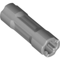 Technic, Axle Connector 3L, Light Bluish Gray (26287 / 6196757 / 6273212)