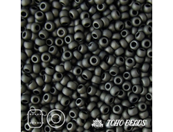 Toho 15/0 - 5г - 49F  Матовый непрозрачный черный