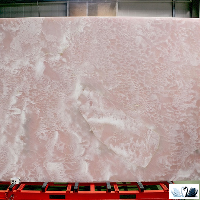 Керамогранит Creto Opera Onyx Rosso 80 х 160 см розовый