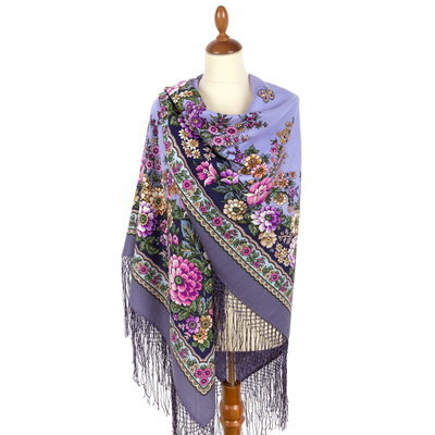 Павловопосадский платок Возьмёмся за руки, друзья 1973-1