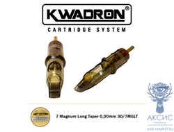 Картриджи для перманентного макияжа KWADRON Magnum 30/7MGLT (20 шт.) Польша