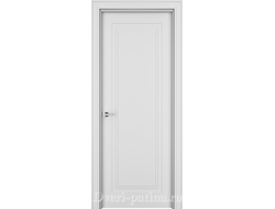 Дверь неоклассика Паспарту, эмаль белая