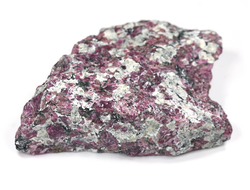 Эвдиалит в породе, Россия, Кольский п-ов, Хибины (80*60*23 мм, 103 г) №25687