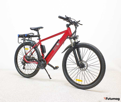 Электровелосипед GreenCamel Мустанг (R27,5 350W 36V 10Ah) 21 скорость красный