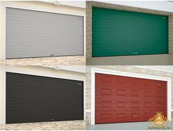 Гаражные ворота секционные подъемные