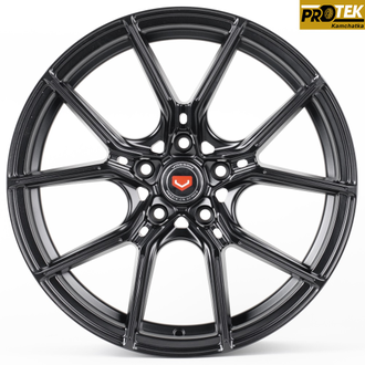 Комплект дисков R18 8,0J ET+38 5*1114,3 Vossen 5091X-SL051 Черный матовый (80929)