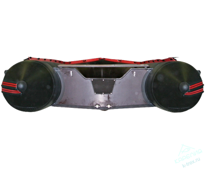 Лодка ПВХ Мнев и К Korsar Командор KMD-470Pro Чёрный