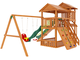 Детская деревянная площадка IgraGrad Домик 3 купить в Воронеже