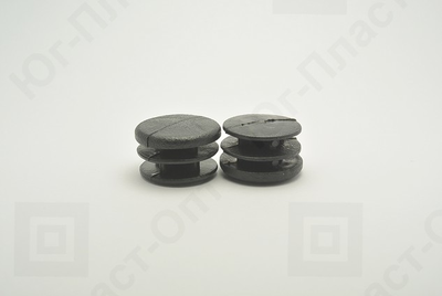 Заглушка для круглых труб D-25мм