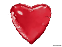 Шар фольгированный 19" Сердце Красный