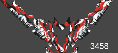 Наклейки на снегоход LYNX Ranger 2022 №3458