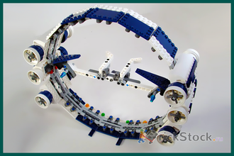 # 7661 Истребитель Джедаев с Кольцом Гиперпривода / Jedi Starfighter with Hyperdrive Booster Ring (2007)