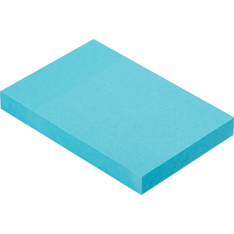 Блок-кубик Attache Selection с клеевым краем 76х51, голубой неон (100 л)