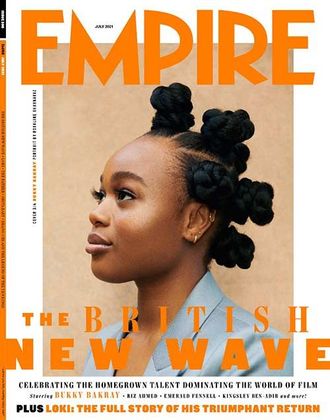 Empire Magazine July 2021 Bukky Bakray Cover, Иностранные журналы о кино в России, Intpressshop