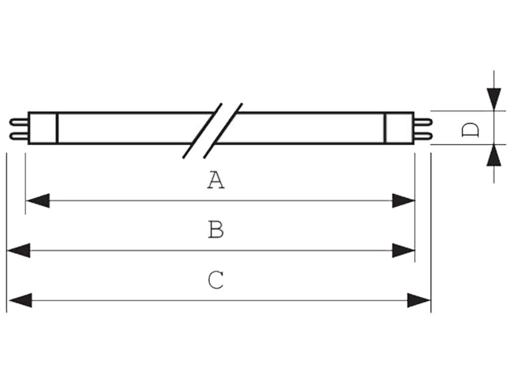 Люминесцентные линейные лампы G5 - Люминесцентная лампа Osram LUMILUX ...