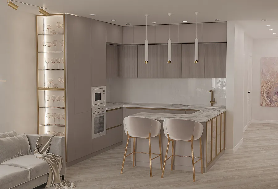 Кухня-Гостиная Захарова 11/1