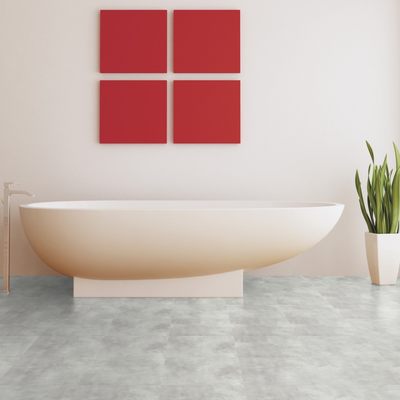 Виниловый пол Wineo 400 Stone Wisdom Concrete Dusky DB00140 клеевой