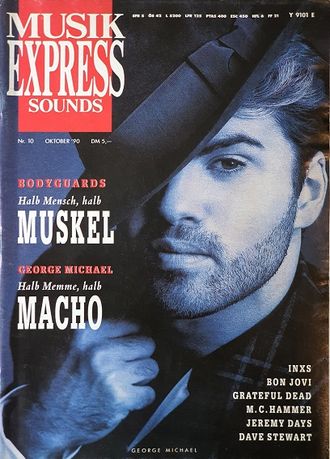 Musikexpress Sounds Magazine April 1991 Chris Isaak,  Иностранные музыкальные журналы,Intpressshop