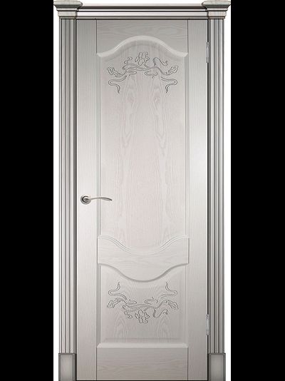 Дверь  Прованс 2, цвет ясень ванильный