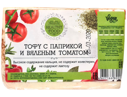 Тофу с томатом и паприкой, 300г (Healthy food)