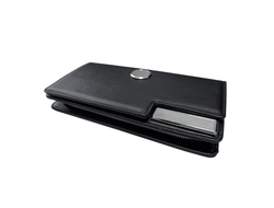 Клатч с металлическими вставками (black right)