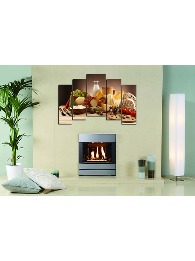 Модульная картина "Сытное ассорти"