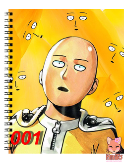 One-Punch Man   тетради на пружине или на скрепке