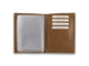 Бумажник водителя QOPER Drive bifold black brown croco