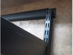 Несущие рельсы и направляющие черный ARISTO