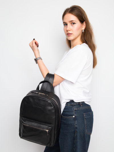 Женский кожаный рюкзак Albiate black (арт. 3103-01)