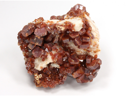 Ванадинит, кристаллы на породе, Марокко (37*34*23 мм, 59 г) №35887