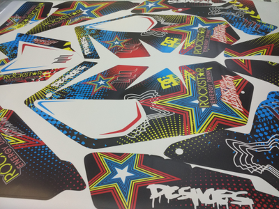 Наклейки на квадроцикл Suzuki LTR 450 ATV Quad #586RS1