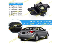 carparts trunklock automotive Hyundai Elantra, KIA, 812303X010, замок двери, багажник защелка замка