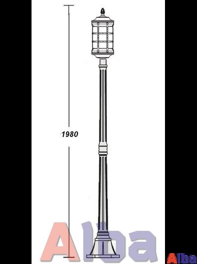 Barselona 81208 bl Парковый светильник