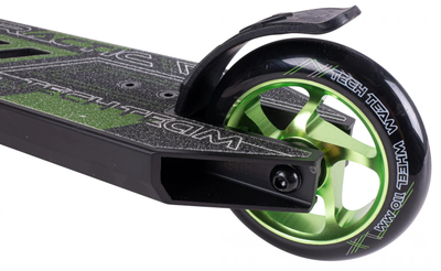 Трюковой самокат Tech Team Practic green
