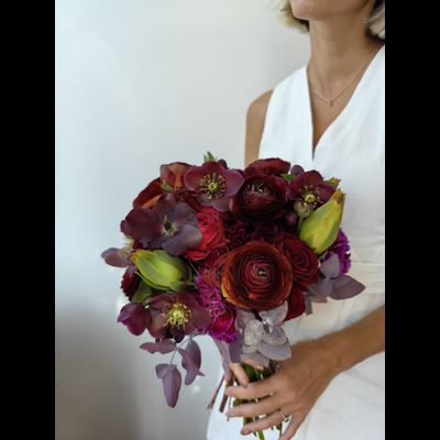 Букет невесты &amp; Бутоньерка № 1300