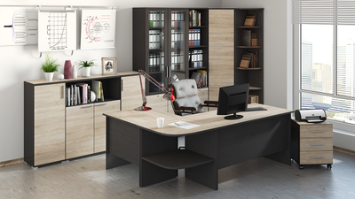 Композиция Успех-2 Венге Цаво/Дуб Сонома