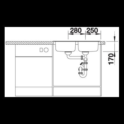 Мойка Blanco Tipo 8 Compact