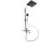 Штанга со смесителем и тропическим душем,латунь,хром, Accoona A8394